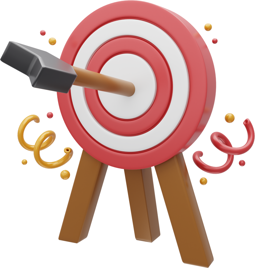 Target 3D Illustration